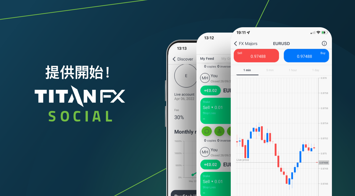 【TITAN FX】Titan FX Social提供が決定！