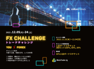 【Milton Markets】FLEX口座の取引条件が変更されます