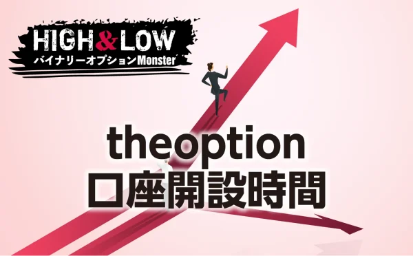 theoptionの口座開設にかかる時間はどれくらい？