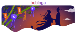 【bubinga】七夕の星の下で100％ボーナス付きでトレードを