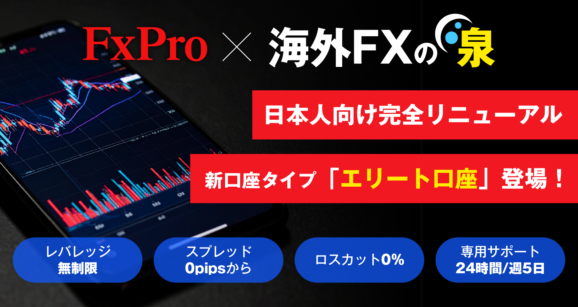 FXPro(エフエックスプロ)を推す１４の理由を大公開