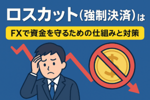ロスカット(強制決済)とは?―FXで資金を守るための仕組みと対策
