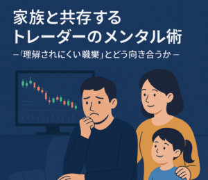 家族と共存するトレーダーのメンタル術― 「理解されにくい職業」とどう向き合うか ―