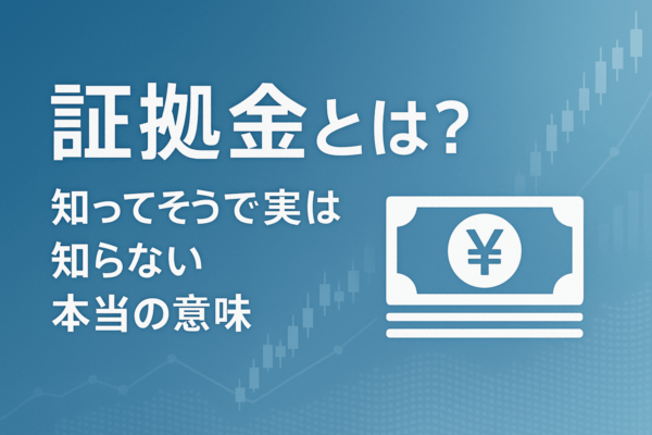 証拠金とは？知ってそうで実は知らない本当の意味