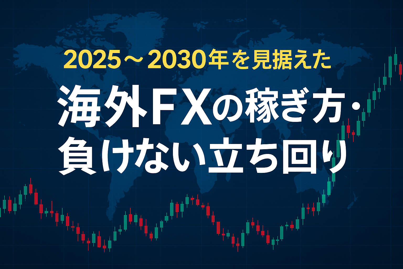2025〜2030年を見据えた海外FXの稼ぎ方・負けない立ち回り