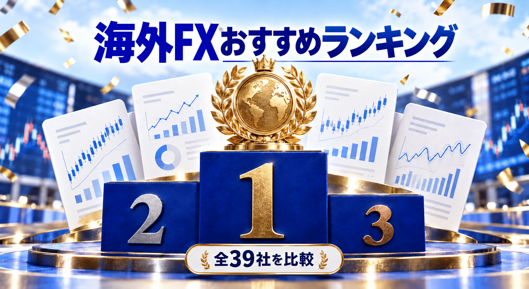 海外FXおすすめランキング 全39社を比較
